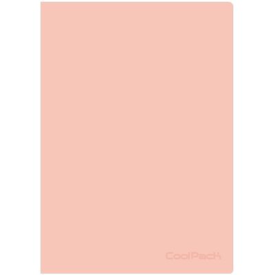 Caderno A4 Quad. PP Pastel Powder Peach - COOLPACK Caderno A4 Quad. PP Pastel Powder Peach - COOLPACK