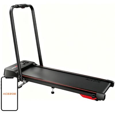 Passadeira de Corrida Dobrável UTRAI P12 (Preto/Vermelho) - ACEZOE Passadeira de Corrida Dobrável UTRAI P12 (Preto/Vermelho) - ACEZOE