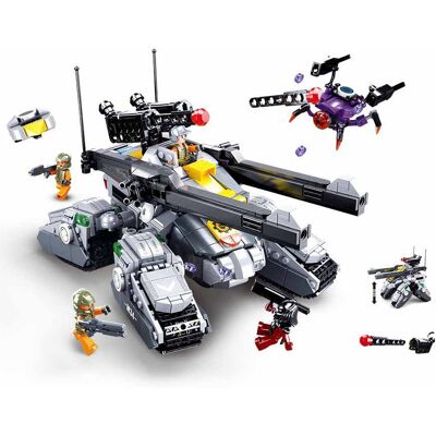 Atomic Storm Fire Rain Tide of Iron 939 Pcs - SLUBAN Atomic Storm Fire Rain Tide of Iron 939 Pcs - SLUBAN