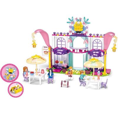 Conjunto de Construção Transparente Girls Dream da Sluban - Brinquedo de Construção Conjunto de Construção Transparente Girls Dream da Sluban - Brinquedo de Construção