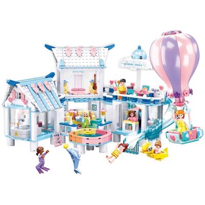 Sluban Piscina com Vista Mar Rosa - Blocos de Construção para Crianças 6+ Sluban Piscina com Vista Mar Rosa - Blocos de Construção para Crianças 6+