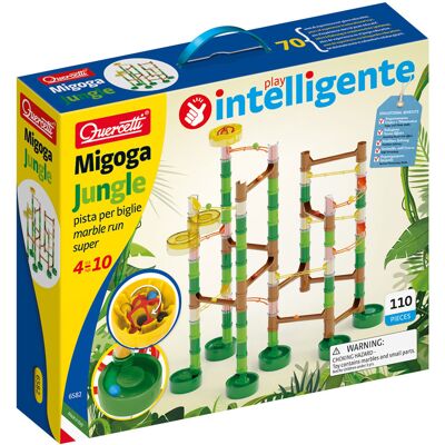 Jogo Labirinto Migoga Selva 92 pcs - QUERCETTI Jogo Labirinto Migoga Selva 92 pcs - QUERCETTI