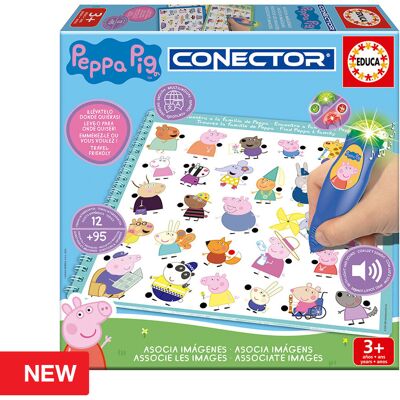 EdConector Peppa Pig Caneta Mágica - EDUCA EdConector Peppa Pig Caneta Mágica - EDUCA