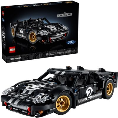 Technic: Carro de Corrida 1966 Ford GT40 MKII - LEGO Technic: Carro de Corrida 1966 Ford GT40 MKII - LEGO