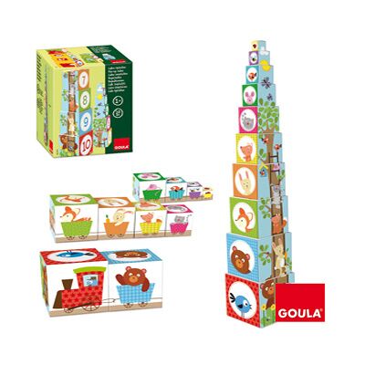 Jogo Diset Didatico Cubos Empilhaveis Figuras Del Bosque - DISET Jogo Diset Didatico Cubos Empilhaveis Figuras Del Bosque - DISET