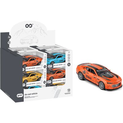 Carro Alloy 3 Sort. Pull Back 1:32 DIS-12 - GIROS Carro Alloy 3 Sort. Pull Back 1:32 DIS-12 - GIROS