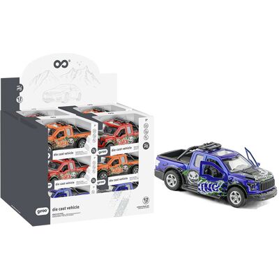 Carro King 3 Sort. Pull Back 1:32 DIS-12 - GIROS Carro King 3 Sort. Pull Back 1:32 DIS-12 - GIROS