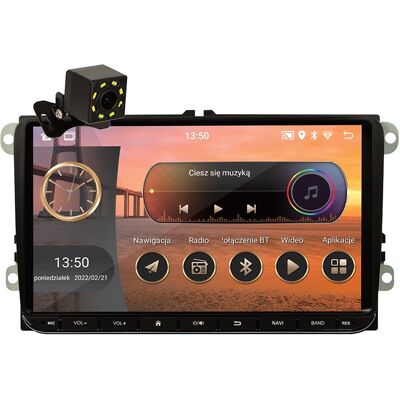 Rádio de carro Blow 78-349 2Din Android de 9 polegadas - Vw/Skoda/Seat Rádio de carro Blow 78-349 2Din Android de 9 polegadas - Vw/Skoda/Seat