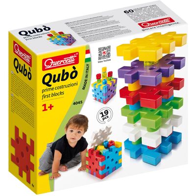 QUERCETTI O Meu Primeiro Cubo 19 pcs QUERCETTI O Meu Primeiro Cubo 19 pcs