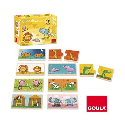 Puzzle Madeira 20 Peças Contrarios Leo O Rei Da Selva - GOULA Puzzle Madeira 20 Peças Contrarios Leo O Rei Da Selva - GOULA