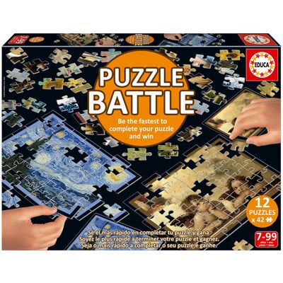 Livro Puzzle Battle Arte De Desconocido Desconhecido - livro Livro Puzzle Battle Arte De Desconocido Desconhecido - livro