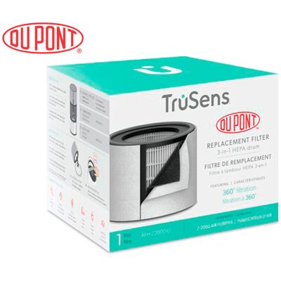 Filtro Hepa Leitz Dupont Para Purificador De Ar Trusens Z-2000 - LEITZ Filtro Hepa Leitz Dupont Para Purificador De Ar Trusens Z-2000 - LEITZ