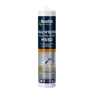 Cola e Veda - H550 Seal’N’Bond ALL-In-One Cinza 290ml Bostik Cola e Veda - H550 Seal’N’Bond ALL-In-One Cinza 290ml Bostik