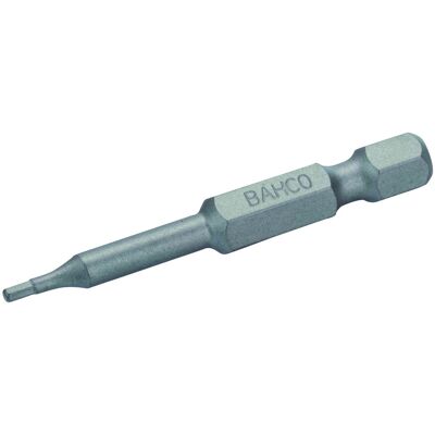 Bit para parafusos de cabeça sextavada em polegadas, 50mm, numa caixa de plástico com 5 pcs Bahco 59S/50H3/32 Bit para parafusos de cabeça sextavada em polegadas, 50mm, numa caixa de plástico com 5 pcs Bahco 59S/50H3/32