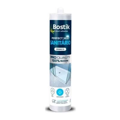 Cola e Veda - Perfect Seal Silicone - Sanitário Transparente 280ml Bostik Cola e Veda - Perfect Seal Silicone - Sanitário Transparente 280ml Bostik