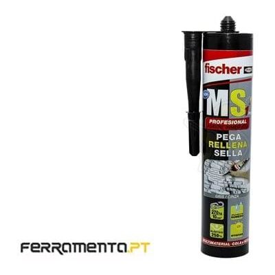 Cola e Veda MS PROFESIONAL Cinzento 290ml Fischer 540328 Cola e Veda MS PROFESIONAL Cinzento 290ml Fischer 540328
