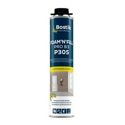 Cola e Veda - Espuma de Poliuretano - Foam´N´Fill B3 P305 Pistola 750ml Bostik Cola e Veda - Espuma de Poliuretano - Foam´N´Fill B3 P305 Pistola 750ml Bostik