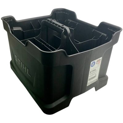 Suporte para baterias STIHL - Modelo 4850-490-0600 - Para 6 Baterias Suporte para baterias STIHL - Modelo 4850-490-0600 - Para 6 Baterias