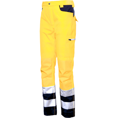 Calças Gordon de Alta Visibilidade Amarelo / Azul Industrial Starter S Calças Gordon de Alta Visibilidade Amarelo / Azul Industrial Starter S