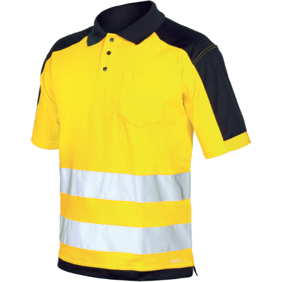 Polo Bicolor Amarelo / Azul Industrial Starter 08190047 XL Polo Bicolor Amarelo / Azul Industrial Starter 08190047 XL