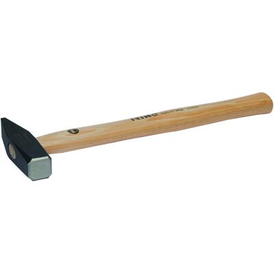 Martelo de engenharia alemã 300 g com pega de madeira Irimo 525-31-2 Martelo de engenharia alemã 300 g com pega de madeira Irimo 525-31-2