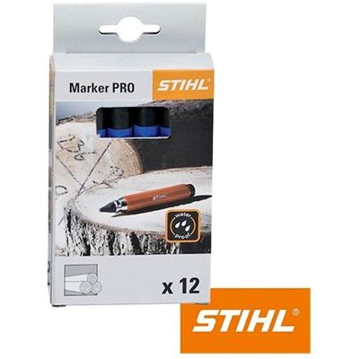 Giz De Marcação Florestal Preto 12Un Stihl 00008811504 Giz De Marcação Florestal Preto 12Un Stihl 00008811504