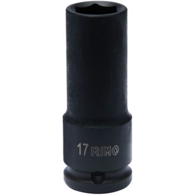 Chave de impacto de 1/2" sextavada profunda 18 mm Irimo 168-18-1 Chave de impacto de 1/2" sextavada profunda 18 mm Irimo 168-18-1