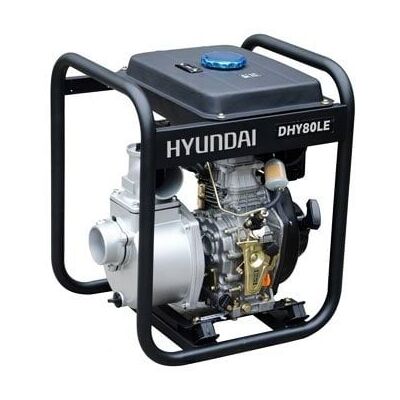 Motobomba Diesel Águas Limpas 3'' Hyundai DHY80LE Motobomba Diesel Águas Limpas 3'' Hyundai DHY80LE
