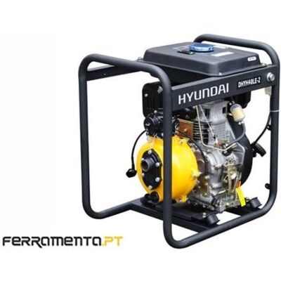 Motobomba Gasóleo Alta Pressão 1 1/2 Hyundai DHYH40LE-2 Motobomba Gasóleo Alta Pressão 1 1/2 Hyundai DHYH40LE-2