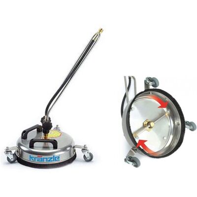 Lavadora Chão Round Cleaner Ø300 mm INOX Kranzle 41105 Lavadora Chão Round Cleaner Ø300 mm INOX Kranzle 41105