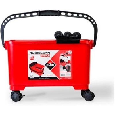 Balde/Cubeta 24L RubiClean Triplo SuperPro Rubi 21995 Balde/Cubeta 24L RubiClean Triplo SuperPro Rubi 21995