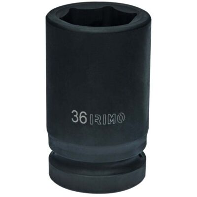 Chave de impacto de 1" sextavada profunda 46 mm Irimo 178-46-2 Chave de impacto de 1" sextavada profunda 46 mm Irimo 178-46-2