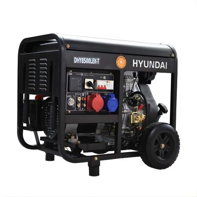 Gerador Diesel 7,5 kVA Hyundai DHY8500LEK-T Gerador Diesel 7,5 kVA Hyundai DHY8500LEK-T