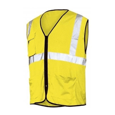 Colete em Tecido Perfurado Amarelo Industrial Starter XXL Colete em Tecido Perfurado Amarelo Industrial Starter XXL