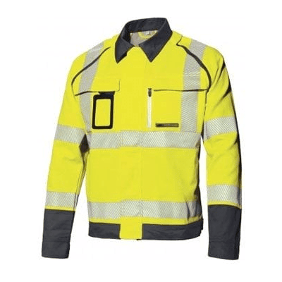 Casaco de Alta visibilidade Amarelo Industrial Starter XXXL Casaco de Alta visibilidade Amarelo Industrial Starter XXXL
