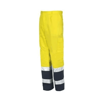 Calças de Alta Visibilidade Amarelo Industrial Starter XXXL Calças de Alta Visibilidade Amarelo Industrial Starter XXXL