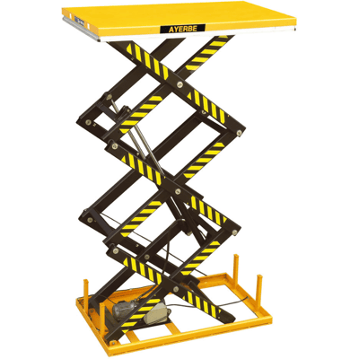 Mesa Eletro Hidráulica em Tripla Tesoura AY-1030 EMH Ayerbe 584165 Mesa Eletro Hidráulica em Tripla Tesoura AY-1030 EMH Ayerbe 584165