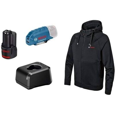 Camisola Térmica c/ Capuz XL 12V 2.0Ah Bosch GHH 12+18V XA Camisola Térmica c/ Capuz XL 12V 2.0Ah Bosch GHH 12+18V XA