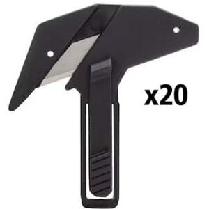 Lâminas p/ Cortador de Embalagens - 20 Uni Stanley FMHT10375-1 Lâminas p/ Cortador de Embalagens - 20 Uni Stanley FMHT10375-1