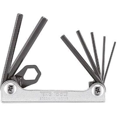 Teng Tools Jogo de Chaves Allen Hexagonais Retráteis 7Pcs 1471AF Teng Tools Jogo de Chaves Allen Hexagonais Retráteis 7Pcs 1471AF