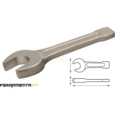 Chave de Boca de Impacto 70mm Bahco 133SGM-70 Chave de Boca de Impacto 70mm Bahco 133SGM-70