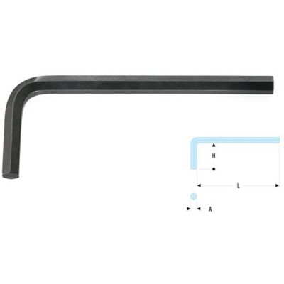 Facom Chave Allen 24mm braço curto Facom Chave Allen 24mm braço curto