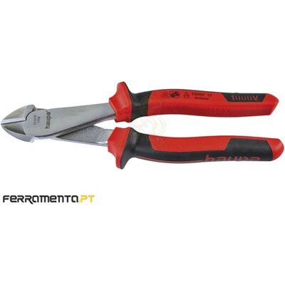 Alicate Corte Diagonal 200mm VDE 1000V Haupa 211219 Alicate Corte Diagonal 200mm VDE 1000V Haupa 211219