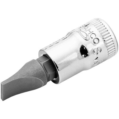 Chave de Caixa com Ponta de Fenda 1/4" 6,5 mm Bahco 6709F-6.5 Chave de Caixa com Ponta de Fenda 1/4" 6,5 mm Bahco 6709F-6.5