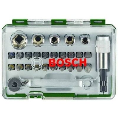 Conjunto de Bits e Chave de Caixa 27pcsc Bosch 2607017160 Conjunto de Bits e Chave de Caixa 27pcsc Bosch 2607017160