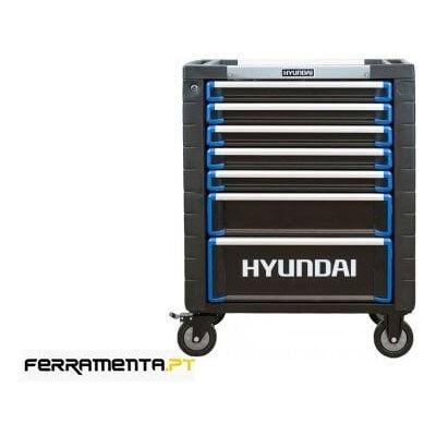Carro de Ferramentas 7 Gavetas 292 Pcs Hyundai K292-6 Carro de Ferramentas 7 Gavetas 292 Pcs Hyundai K292-6