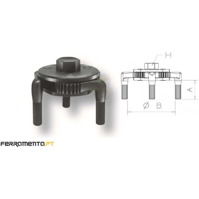 Chave Extractor Filtros Forza 5001G Chave Extractor Filtros Forza 5001G