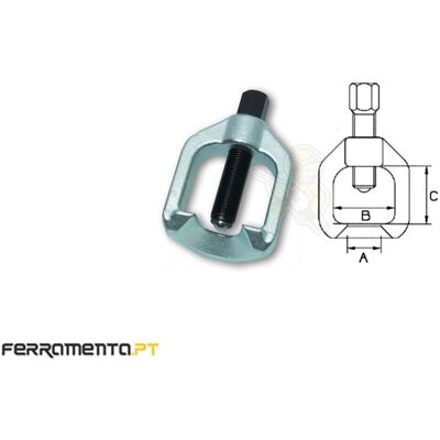 Forza - Extrator de articulações de 25mm com ação direta Forza - Extrator de articulações de 25mm com ação direta