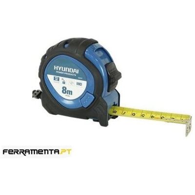 Fita Métrica 8MX25MM Hyundai HY59331 Fita Métrica 8MX25MM Hyundai HY59331