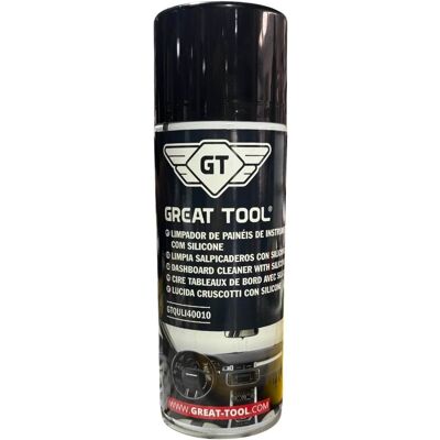 Limpador de Painéis de Instrumentos com Silicone Great Tools QULI40010 Limpador de Painéis de Instrumentos com Silicone Great Tools QULI40010